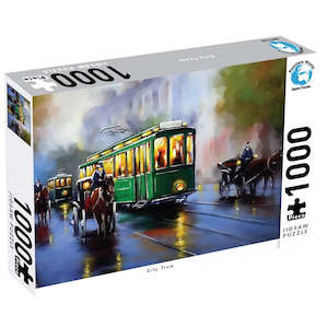 Jigsaw Puzzles: Jigsaw Puzzle - City Tram (1000 Piece)