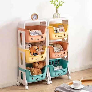 Storage Organisers: Storage - Kids Room 3 Tier Rack