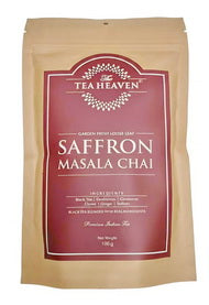 Herbal Tea: Herbal Tea - (Tea Heaven) Saffron Masala Chai Loose Leaf  (100gm) Reduced to Clear