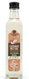 Organic Oil: Conscious Food Coconut MCT Oil 250ml
