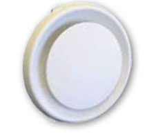 Products: Ceiling Diffuser – Cone – Round White Plastic
