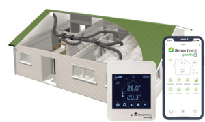 SmartVent Positive3 – 3 Room Home Ventilation System
