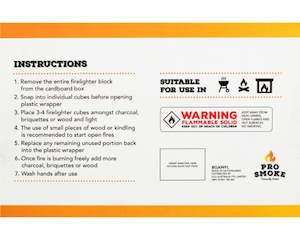 Ziegler & Brown BBQs: Wooden Fire Starters