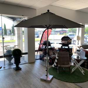 Peros: Nimbus 2.7m Olefin outdoor umbrella