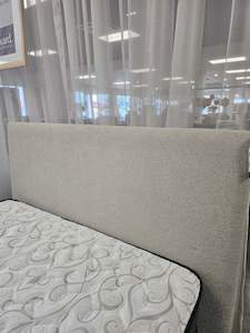 Sleep Systems: Milano Headboard King Cyprus Sand