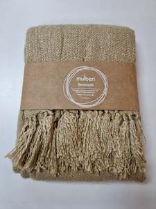 Mulberi  Serenade Throw - Sandcastle