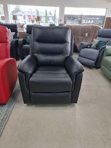 Recliner: Newman Manual Recliner Black