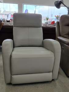 Recliner: Lexi Electric Chair Light Grey