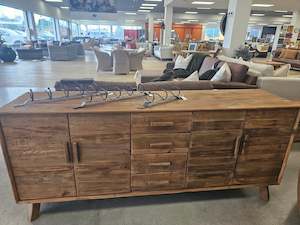 Dandou 4 drawer 4 Door Buffet. Pine