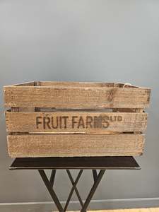 Parnell: Fruit Crate Brown Small