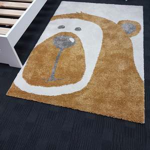 Softness Kids Autumn Gold Bear Floor Rug