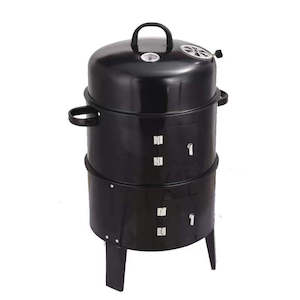 Outdoor: 16-inch Charcoal BBQ Smoker / Grill
