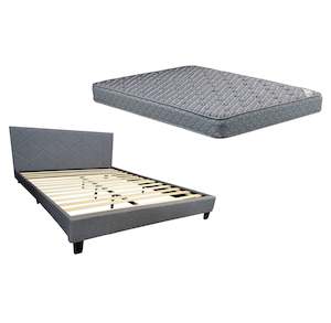 Bed Frames And Mattresses: King spring mattress (Firm) & Bed frame bundle combo.