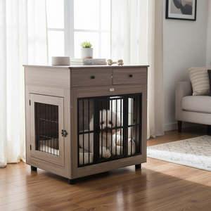 Outdoor: A dog crate that actually looks good in your home