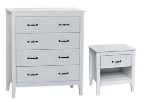 Drawers And Bedside Tables: Bedroom set Isabella Chest lowboy & Bedside Tables (1+1) combo