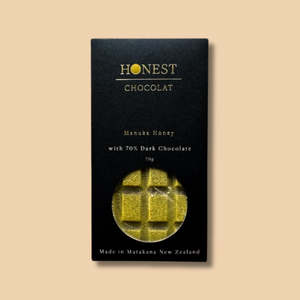 Manuka Honey - Dark Chocolate Bar - 70% Cacao
