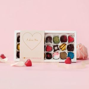 Chocolate Bonbons: The Valentine Collection – 24 Chocolate Bonbons