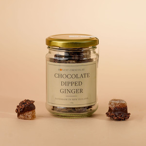 Chocolate Dipped Ginger Jar