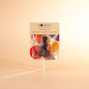 Vegan Chocolate: Dark Chocolate Easter Bunny Lollipop