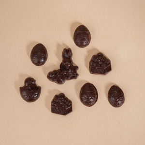 Vegan Chocolate: Dark Chocolate Easter Figurines