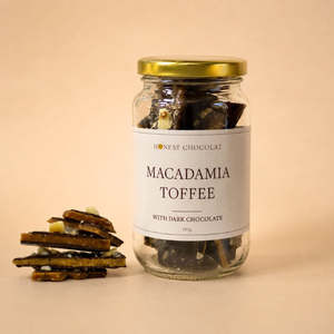 Chocolate Treats: Macadamia Toffee with Dark Chocolate