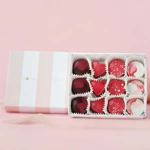 With Love Selection - 12 Chocolate Bonbons