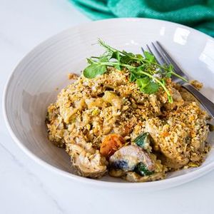 Free-Range Chicken Hotpot with Herb Topping Honest Kitchen