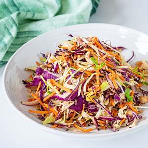 Honest Kitchen: Asian Slaw with Thai Sesame Dressing & Peanuts Honest Kitchen NZ