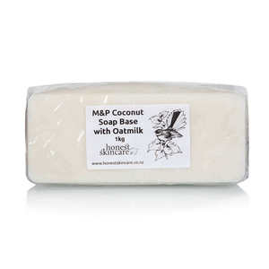 All Raw Ingredients: Melt and Pour Soap Base - Coconut with Oat Milk