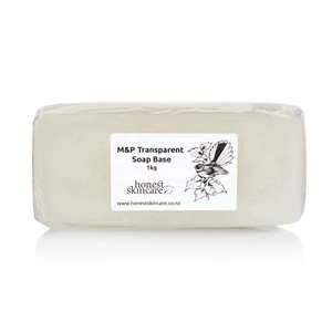 Melt and Pour Soap Base - Transparent