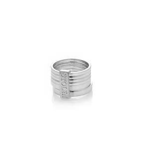 Rings Bands: SIX PIECE BAND RING