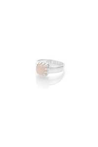Rings: BABY CLAW RING ROSE QUARTZ