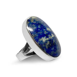 Rings: Lapis & Sterling Silver Ring