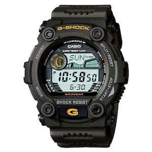 Mens Watches: G SHOCK DIGITAL TIDE/MOON WATCH