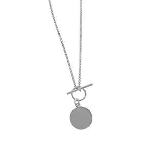 Fabuleux Vous: Sterling Silver Fine FOB Necklace