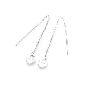 FALLING STOLEN HEART EARRING