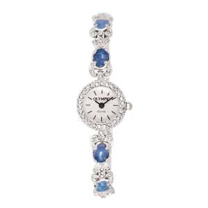Watches: Sterling Silver, Opal & Marcasite Watch