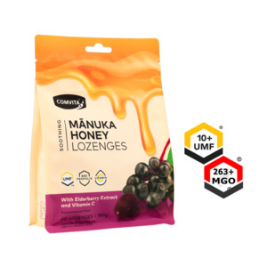 Manuka Honey Lozenges with Elderberry Extract and Vitamin C | 500g