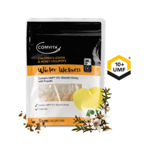 Children's Manuka Honey Lemon & Honey Lollipops
