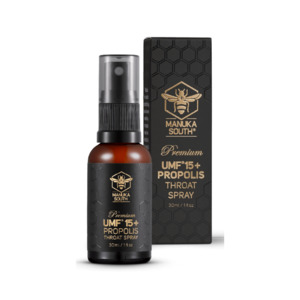 Mānuka Honey UMF 15+ & Propolis Orał Spray