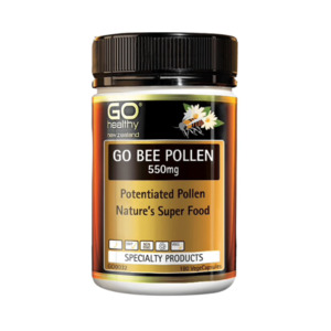 Go Bee Pollen 550mg | 180 Capsules