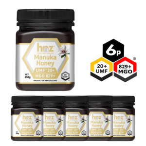 6 x UMF 20+ Manuka Honey | 250g