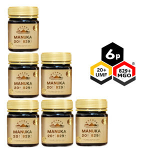 Bundles: 6 X UMF 20+ Manuka Honey | 250g