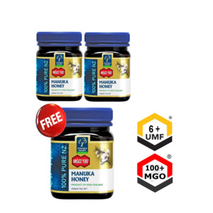 THREE Manuka Honey in Price of Two
