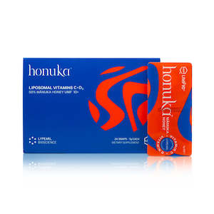 Snaps: Liposomal Vitamins C + D3 with Mānuka Honey UMF10+