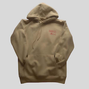 Hoodies: Marlin classic fleece hoodie - Sand & Red