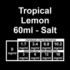 Cali Grown Eliquid: Cali Grown - Tropical Lemon 60ml