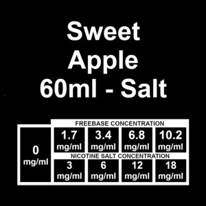 Cali Grown Eliquid: Cali Grown - Sweet Apple 60ml