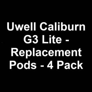 Uwell Caliburn G3 Lite Replacement Pods (4 Pack)