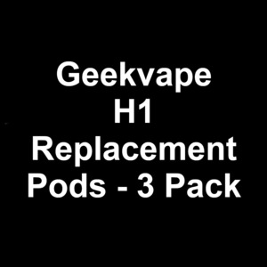 Coils And Pods: Geekvape H1 Replacement Pods
